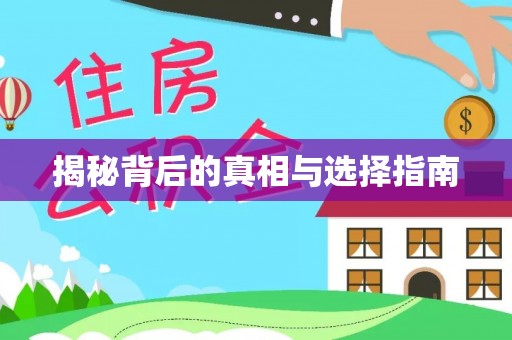 内乡揭秘背后的真相与选择指南