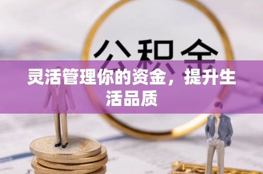 内乡灵活管理你的资金，提升生活品质