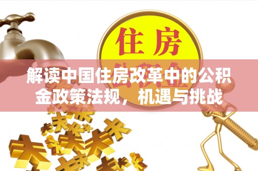内乡解读中国住房改革中的公积金政策法规，机遇与挑战