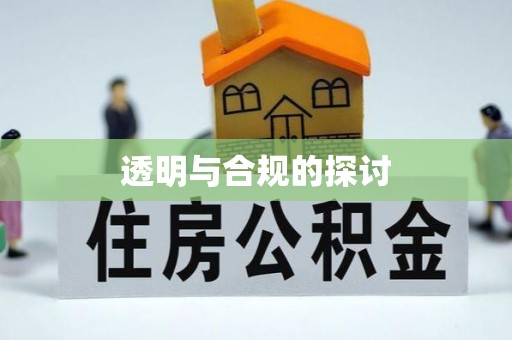 内乡透明与合规的探讨