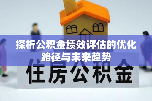 内乡探析公积金绩效评估的优化路径与未来趋势