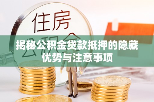 内乡揭秘公积金贷款抵押的隐藏优势与注意事项