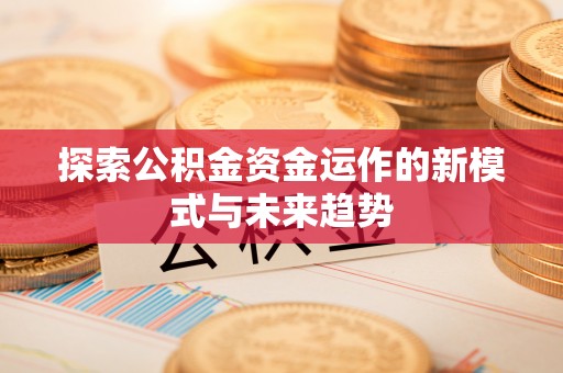 内乡探索公积金资金运作的新模式与未来趋势